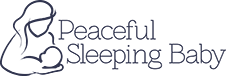 Peaceful Sleeping Baby Mobile Retina Logo